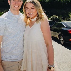 cream boutique blouse with built in choker